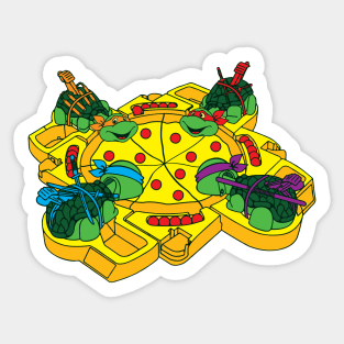 Hungry Hungry Turtles Sticker